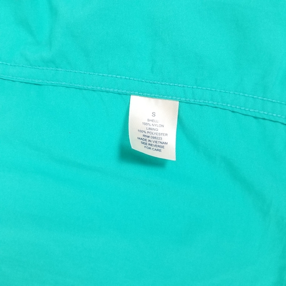 Sportswear Button Down Shirt Men Size S Fish Gear Outdoor Magellan Turquoise - Picture 6 of 12